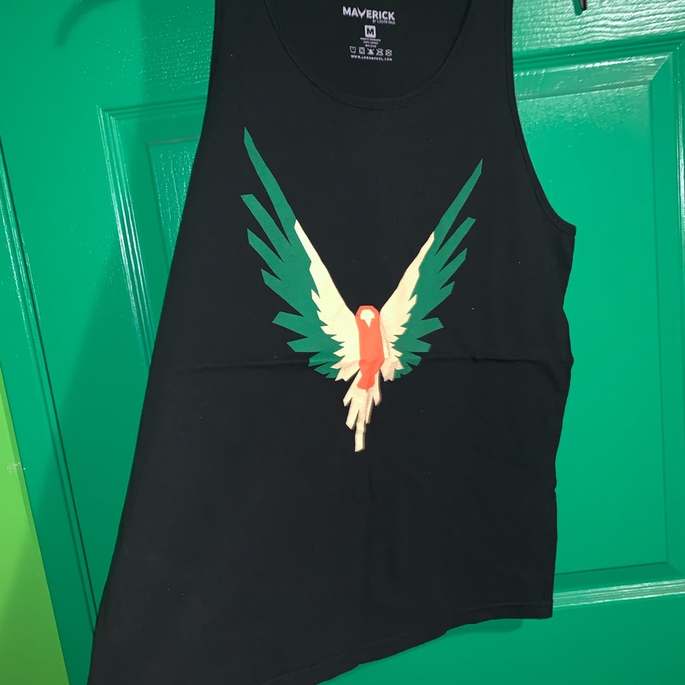 Maverick By Logan Paul Tank Top - Black Size M